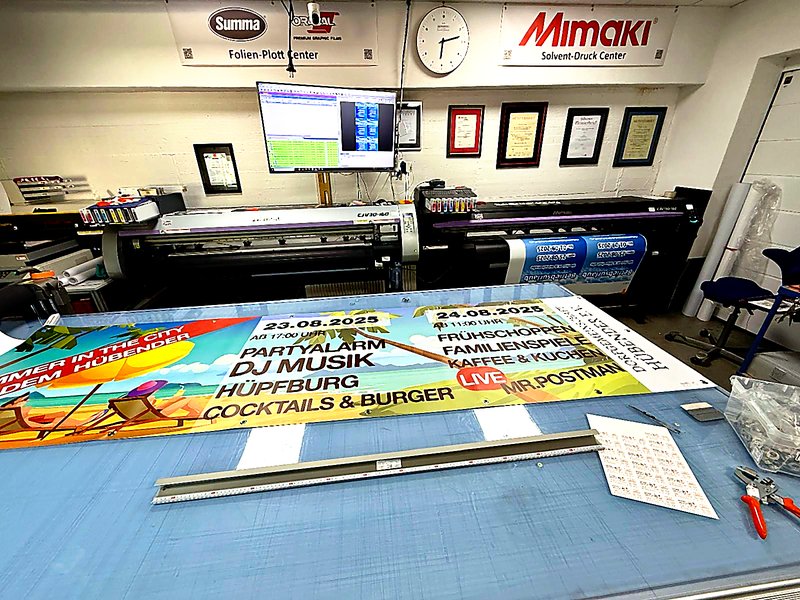 Professionelle Drucktechnik